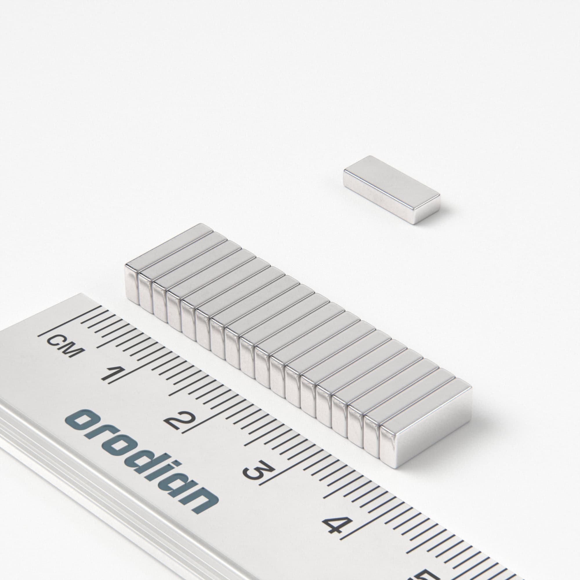 Neodymový magnet kvádr 10×4×2 mm - N52