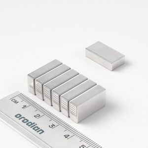 Neodymový magnet kvádr 19×10×5 mm - N38
