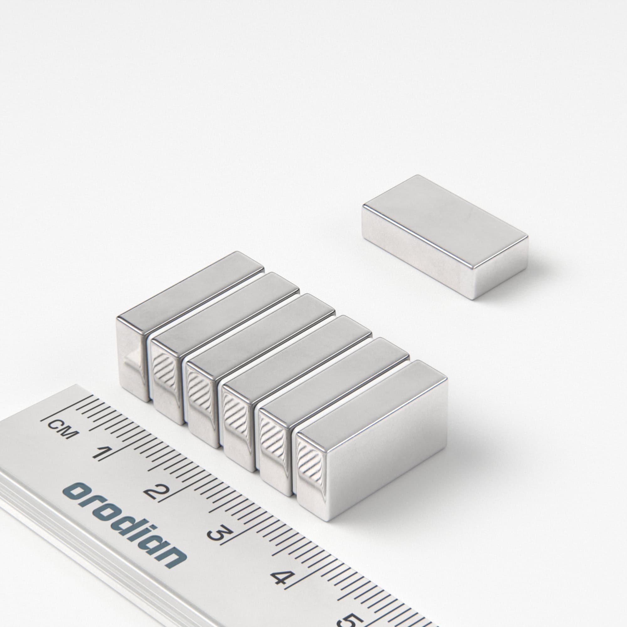 Neodymový magnet kvádr 19×10×5 mm - N38