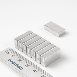 Neodymový magnet kvádr 20×10×5 mm - N35