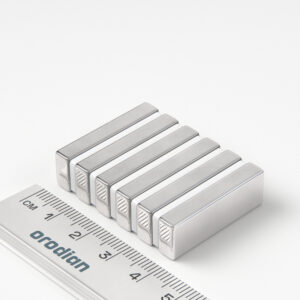 Neodymový magnet kvádr 30×10×5 mm - N38
