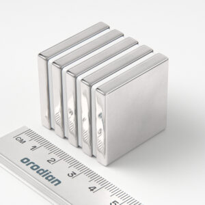 Neodymový magnet kvádr 30×30×5 mm - N38