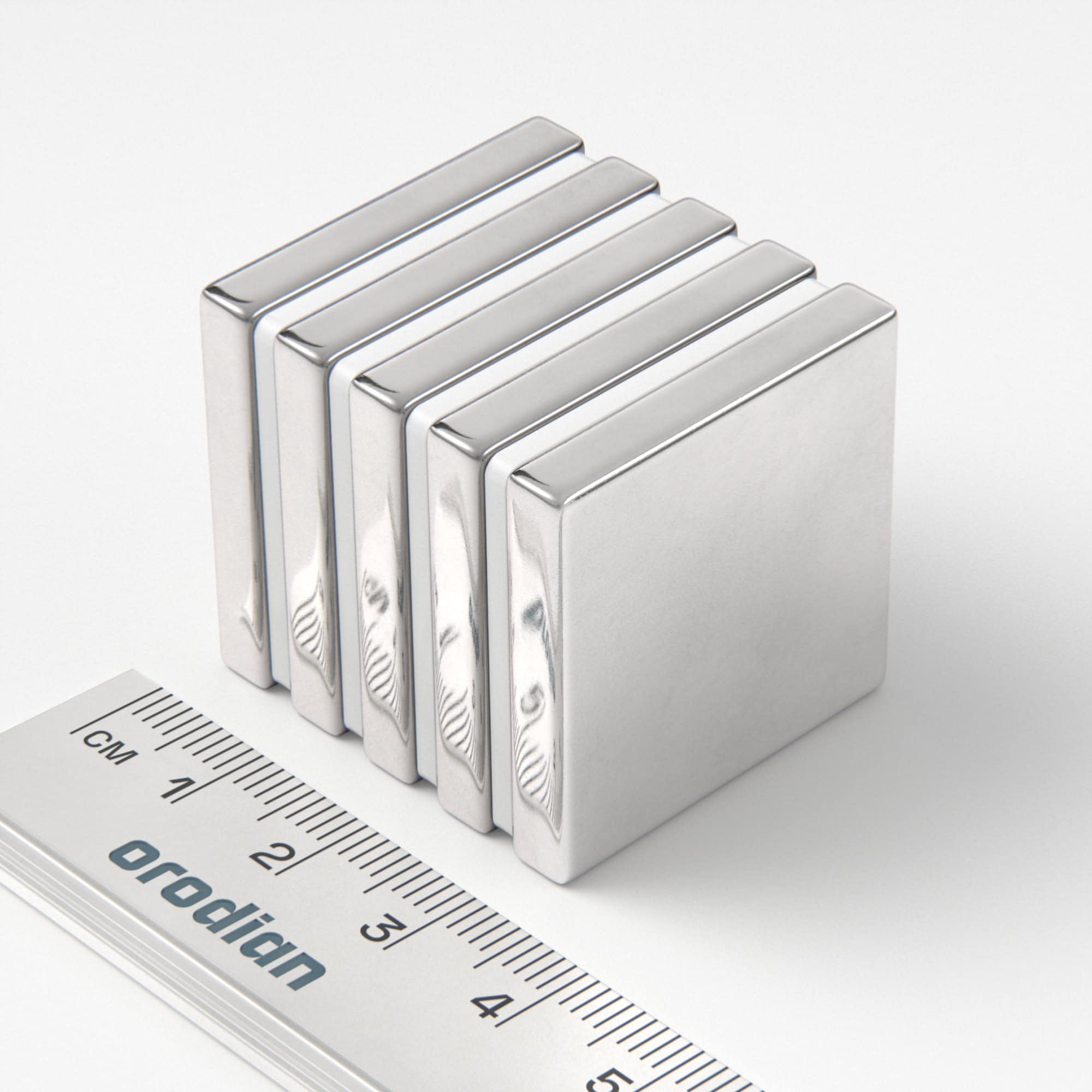 Neodymový magnet kvádr 30×30×5 mm - N38