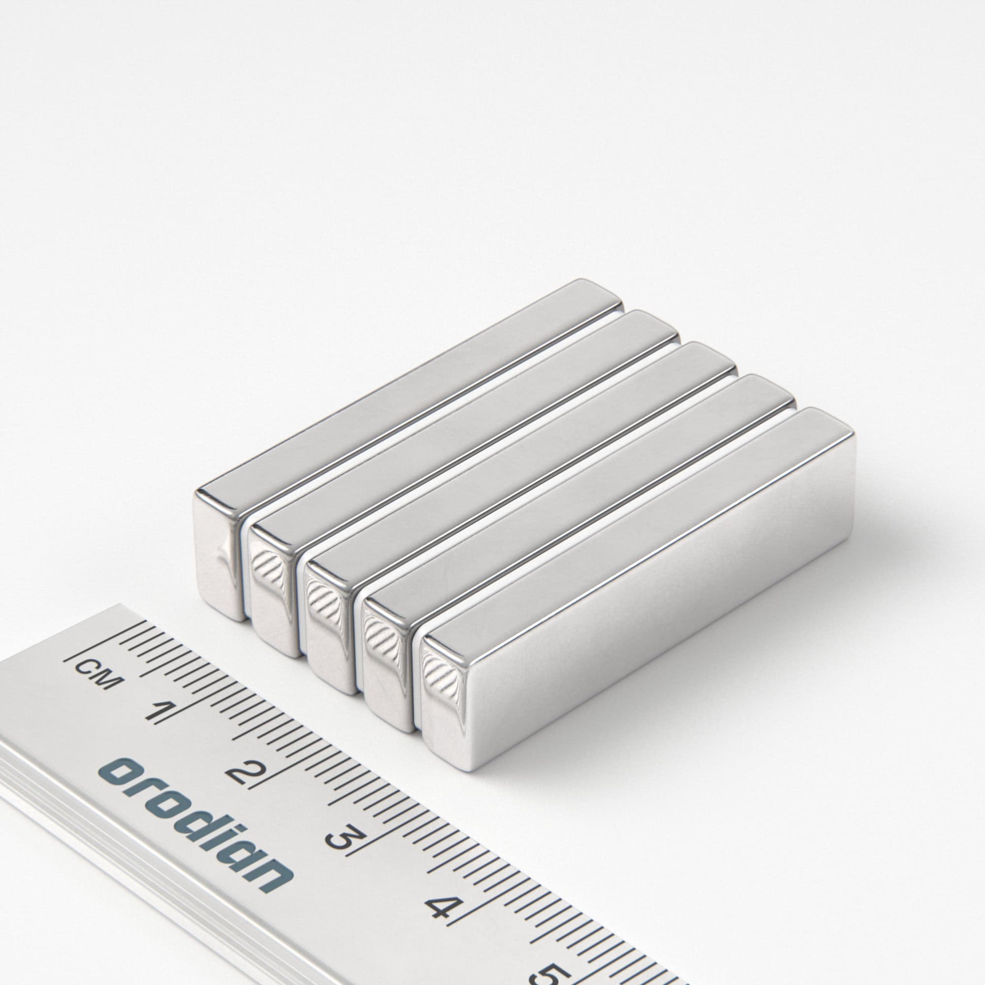 Neodymový magnet kvádr 40×10×5 mm - N38
