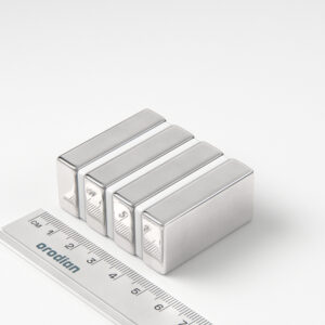 Neodymový magnet kvádr 40×20×10 mm - N38