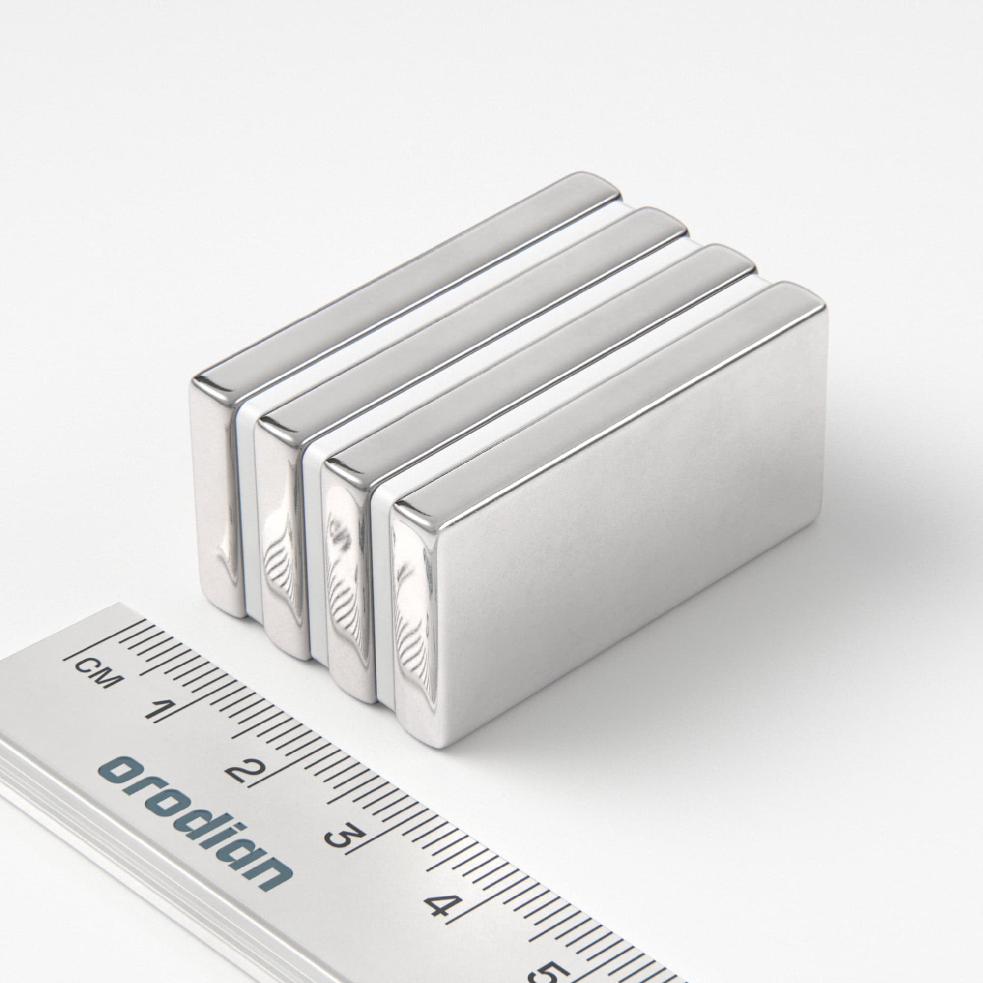 Neodymový magnet kvádr 40×20×5 mm - N38