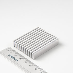 Neodymový magnet kvádr 50×10×2 mm – N38