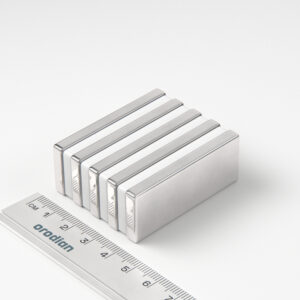 Neodymový magnet kvádr 50×20×5 mm - N38
