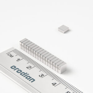Neodymový magnet kvádr 5×5×2 mm - N38