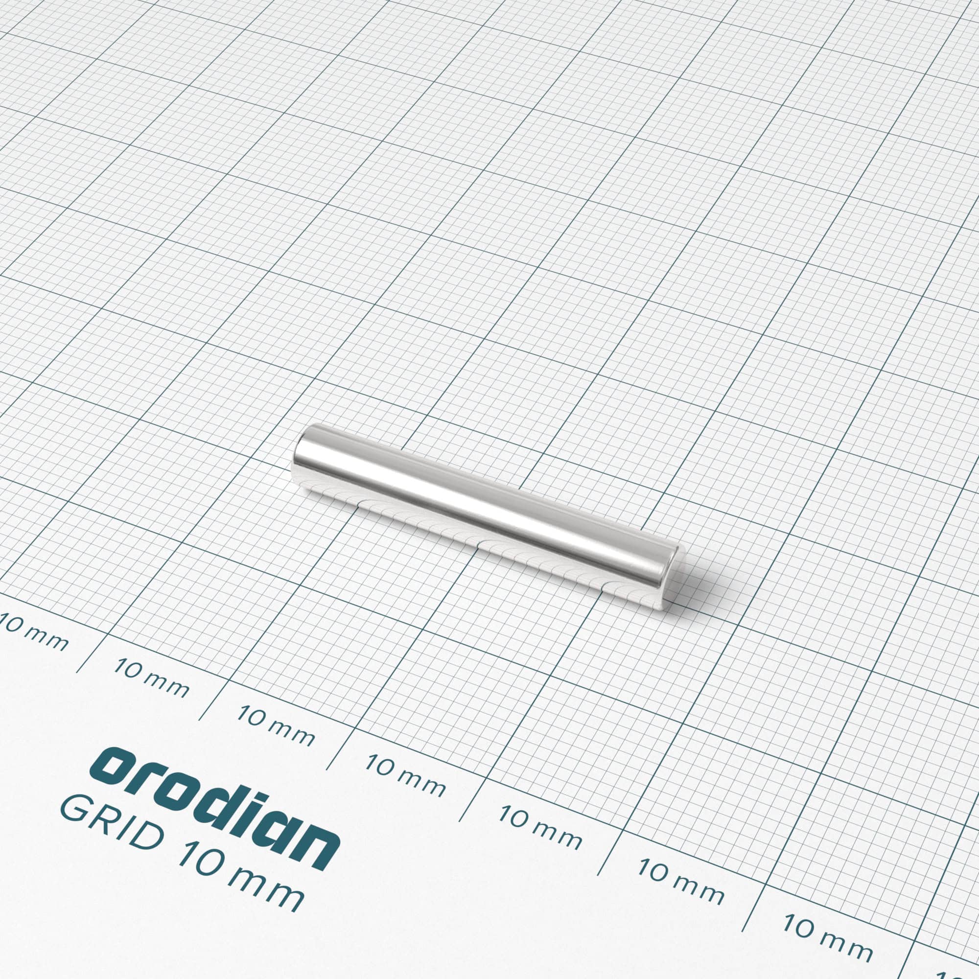 Neodymový magnet válec 5×30 mm (diametrální magnetizace) - N48 - Obrázek 2