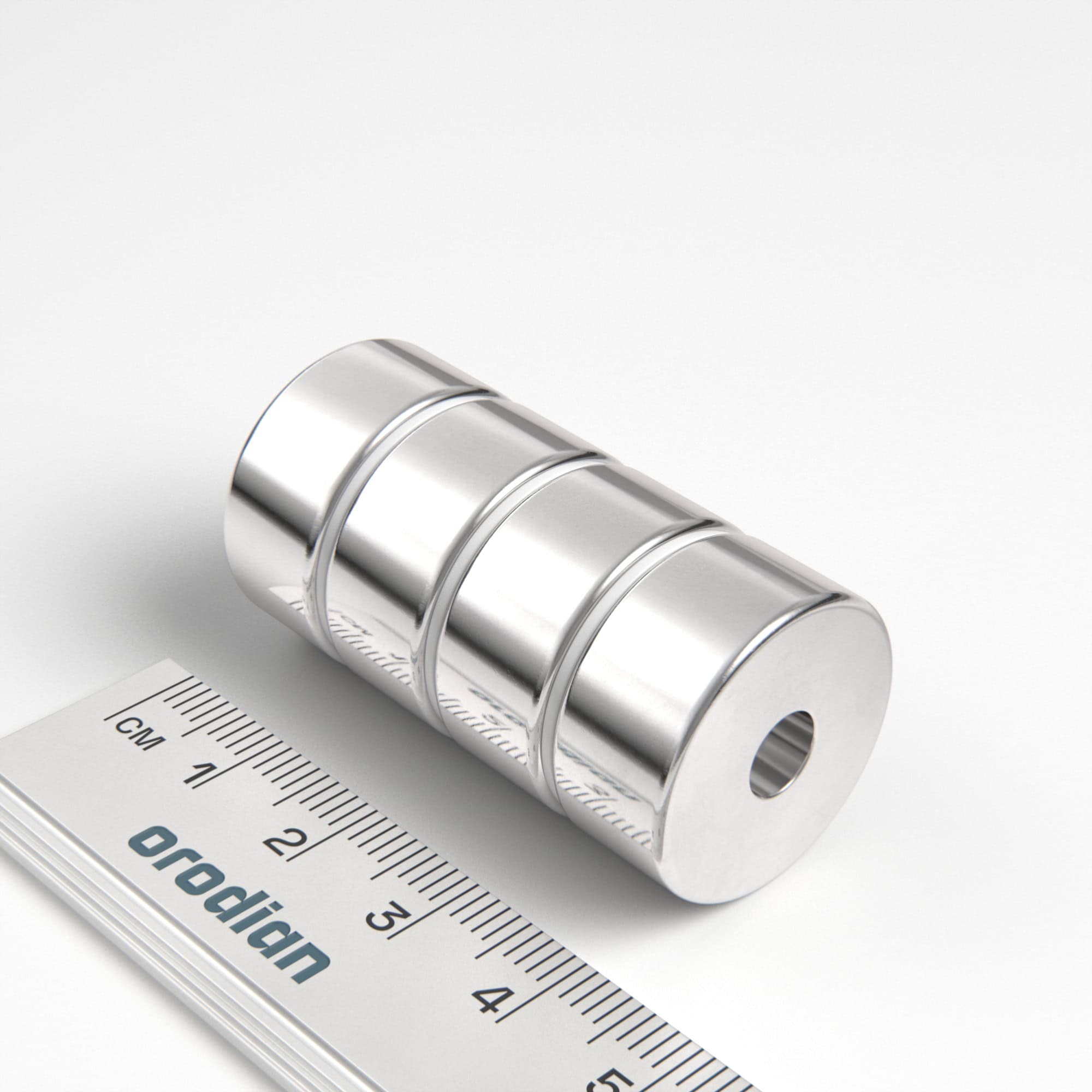 Neodymový magnet prsten 22-6×10 mm - N38