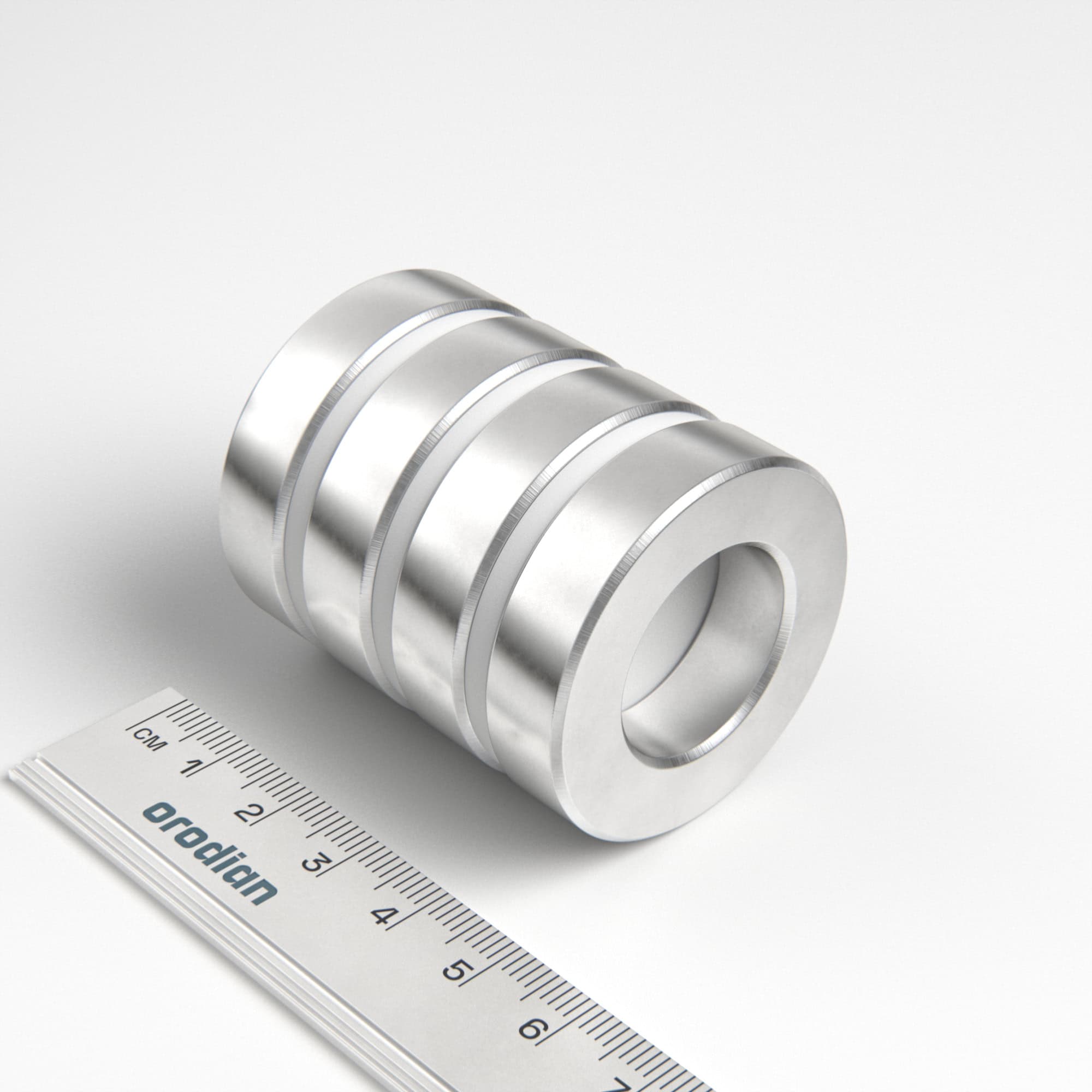 Neodymový magnet prsten 40-22×10 mm - N38