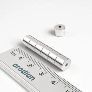 Neodymový magnet prsten 8-2×6 mm - N50