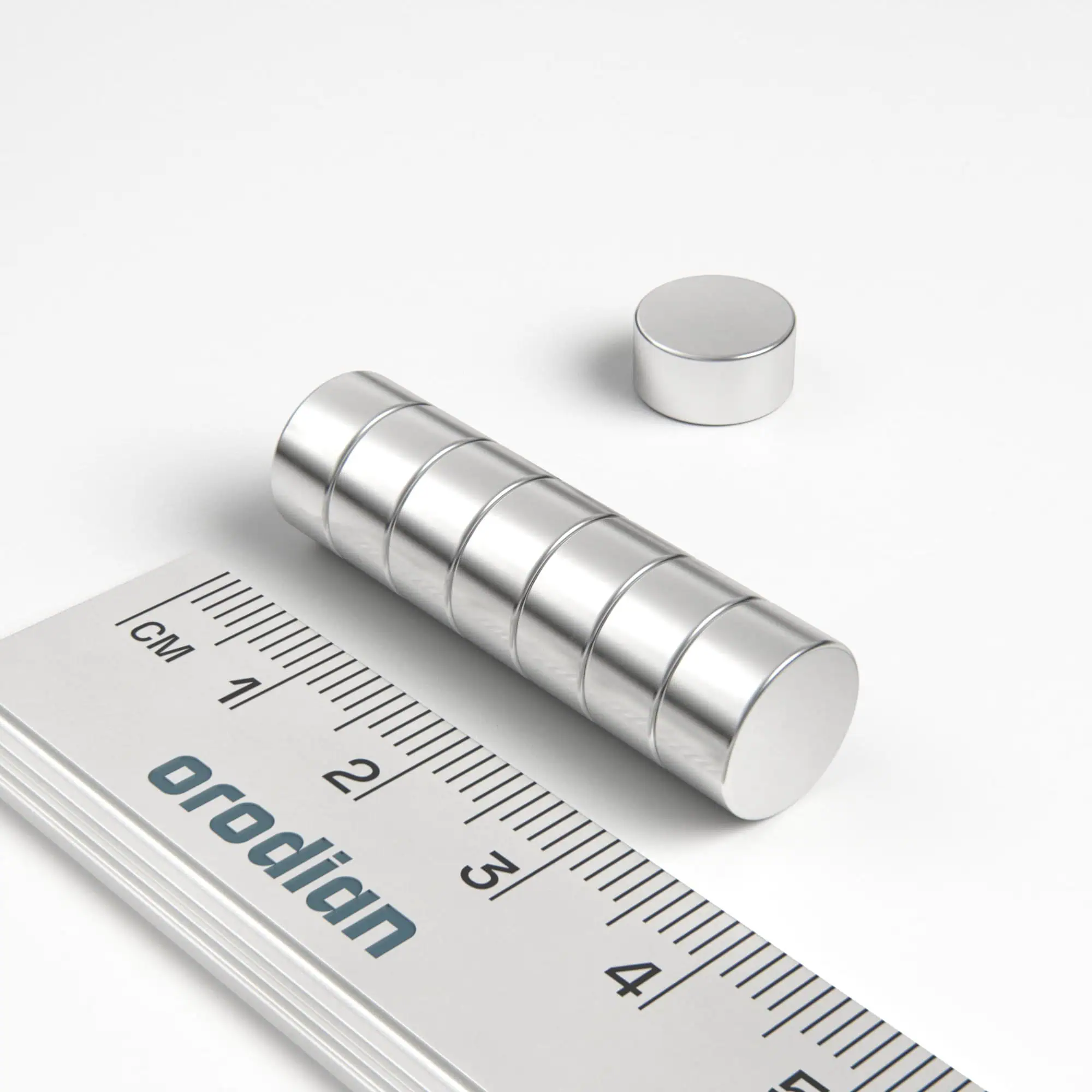 Neodymový magnet válec 10×5 mm - N42