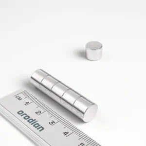 Neodymový magnet válec 10×8 mm - N42