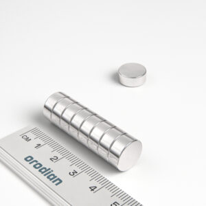 Neodymový magnet válec 12×5 mm - N38
