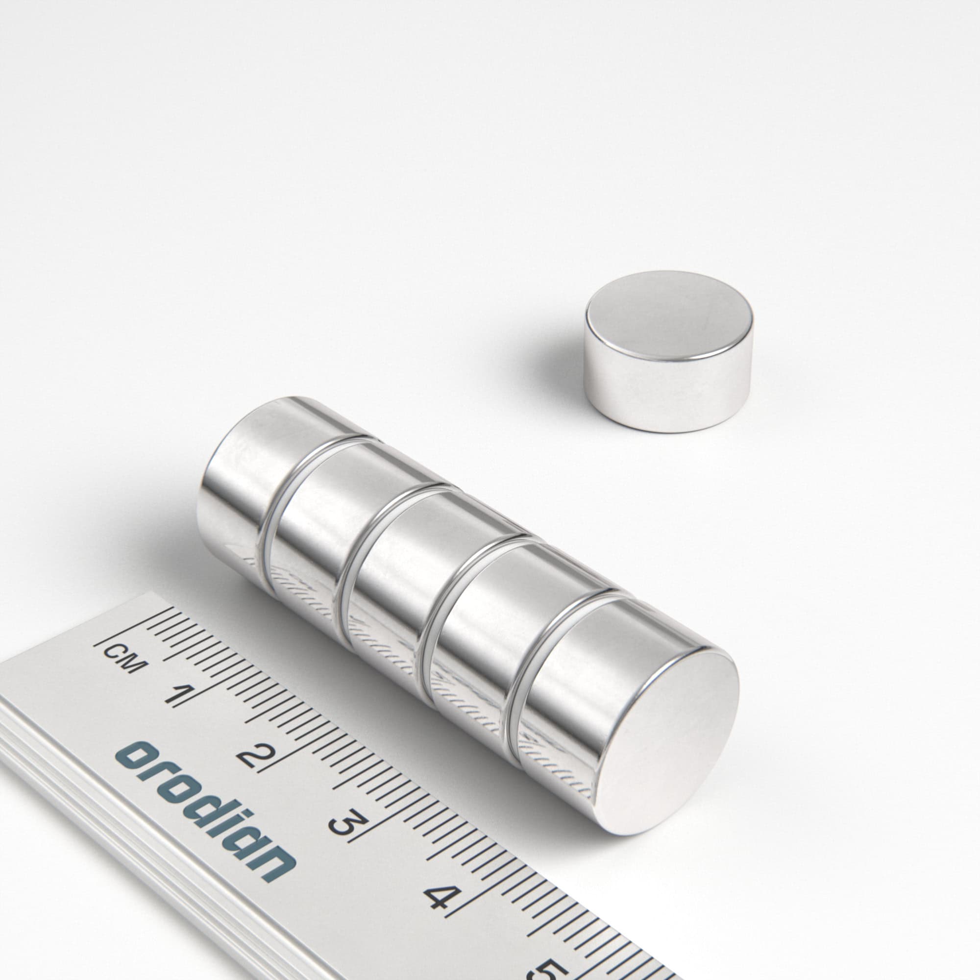 Neodymový magnet válec 15×8 mm - N38