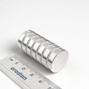 Neodymový magnet válec 20×5 mm - N38