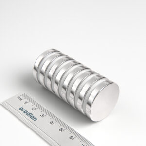 Neodymový magnet válec 30×5 mm - N38