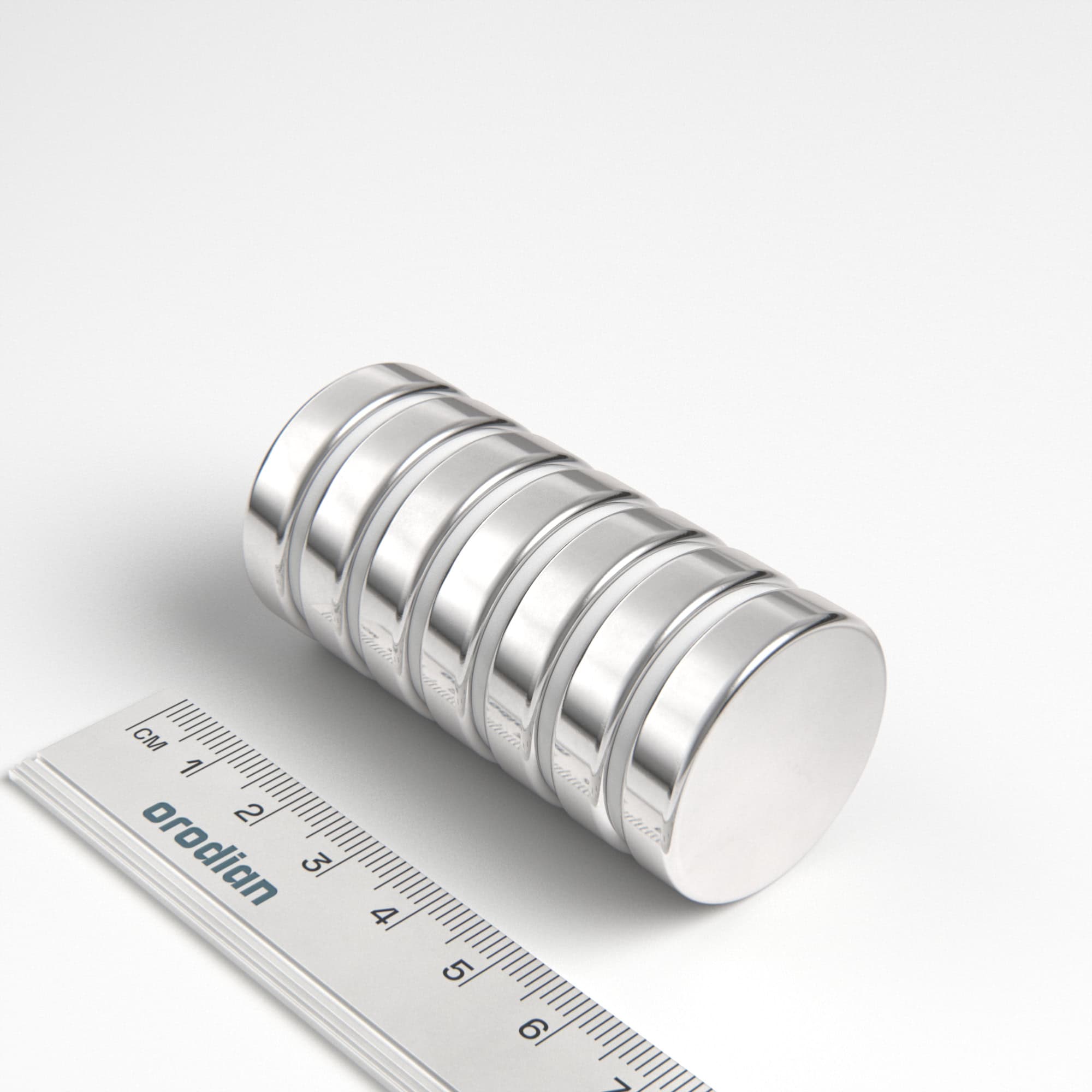 Neodymový magnet válec 30×7 mm - N38