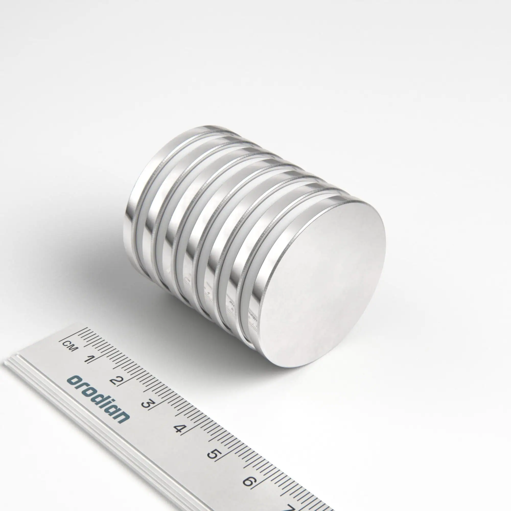 Neodymový magnet válec 38×3,5 mm - N38