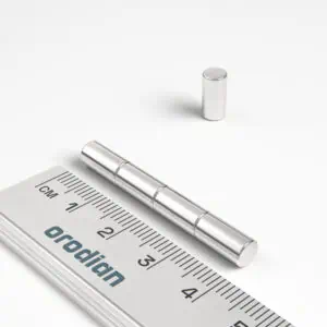 Neodymový magnet válec 5×10 mm - N38