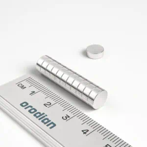 Neodymový magnet válec 8×3 mm - N38