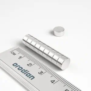 Neodymový magnet válec 8×4 mm - N38